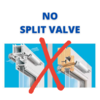 No Split Valve